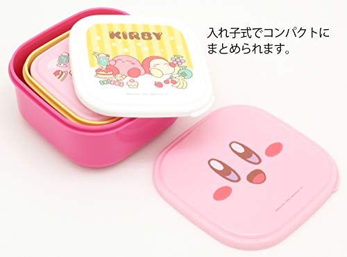  Kirby's Dream Land Bento Lunch Box 3 Case Set 220ml H/K SSP-31 From Japan