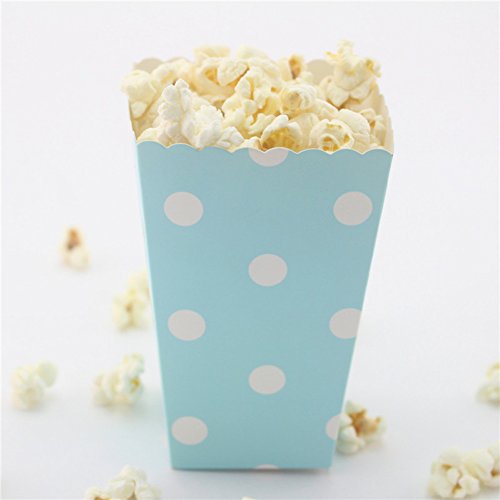  36 Pcs Popcorn Boxes Treat Boxes Movie Popcorn Paper Bags For Dessert Tables & Wedding Favors
