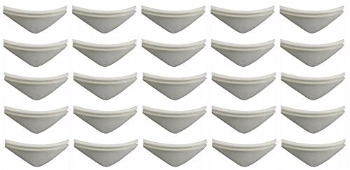  (25) Snack Vending Machine Universal Coil Pushers (White) - Automatic Products, Rowe, AMS (Will Not Fit National Or USI)