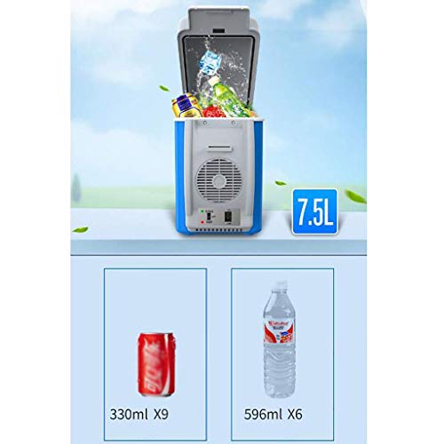  TONPOP Mini Fridge Cooler & Warmer Household/Car Mini Refrigerator/8l Capacity Compact, Portable And Quiet (12v Car Refrigerator 7.5L)