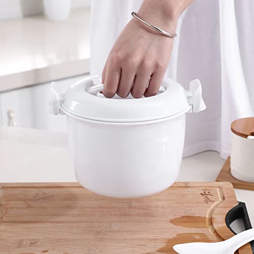  Small Rice Maker Friendly Microwave Rice Cooker: Easy Microwave Cooking Easy Fast Microwave Cookware For Rice Pasta And More S Microwave Rice Steamer
