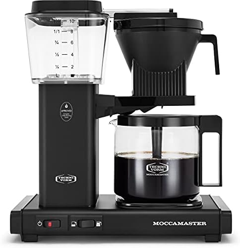  53948 KBGV Select 10-Cup Coffee Maker, Matte Black, 40 Ounce, 1.25l