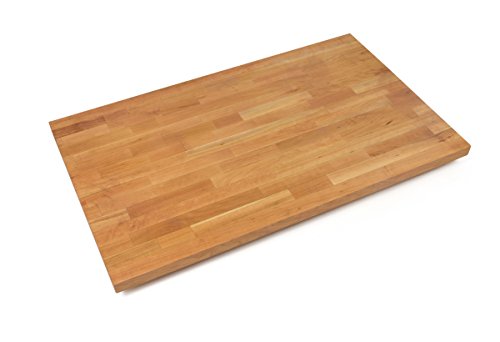  John Boos CHYKCT-BL7242-O Blended Cherry Counter Top With Oil Finish, 1.5" Thickness, 72" X 42"