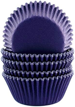  Standard Size Cupcake Liners Halloween Party Baking Cups 100 Pcs (Black)