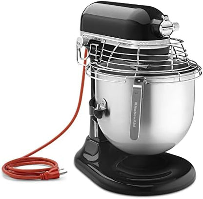 KitchenAid KSM8990WH 8-Quart Commercial Countertop Mixer, 10-Speed, Gear-Driven, White