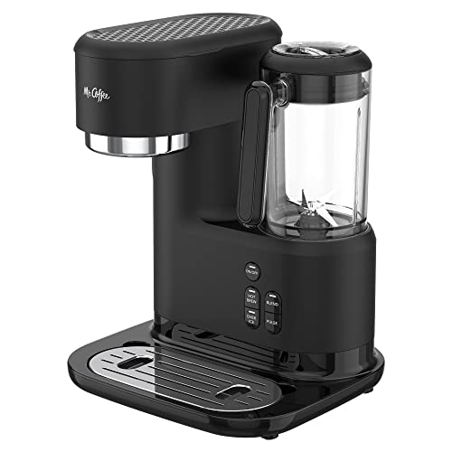 Mr. Coffee® Single-Serve 3-in-1 Iced And Hot Coffee And Tea Maker And Blender With Reusable Filter, Scoop, Recipe Book, 2 Tumblers, Lids And Straws