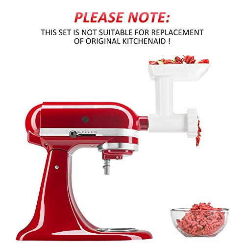  At Grinder Blade Food Grinding Blade Stainless Steel Knife Cutter Replacement For Size 5 Meat Grinder Stand Mixers Accessories (4)