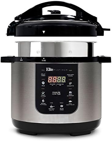  Platinum 8 Quart 14-in-1 Multi-Use Programmable Pressure Cooker, Slow Cooker, Rice Cooker, Sauté, And Warmer - Blue