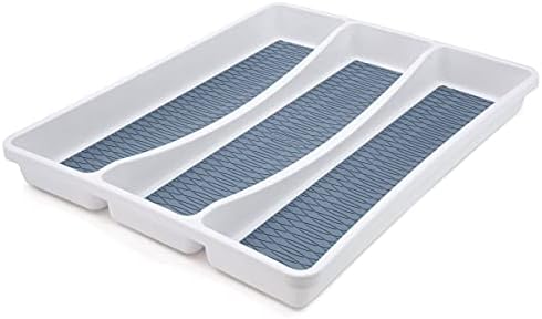  Basics 6 Compartment Drawer Organizer, Star Blue