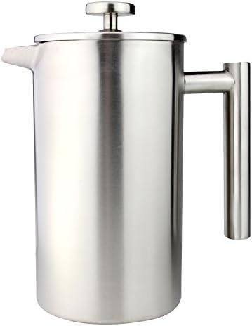  E CFD-03 Stainless Steel Cafetiere, Mirror, 3 Cup