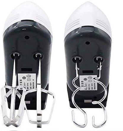  7-Speed 180-Watt Super Hand Mixer Blender | With 2xWhiskers & 2xBeaters (White)