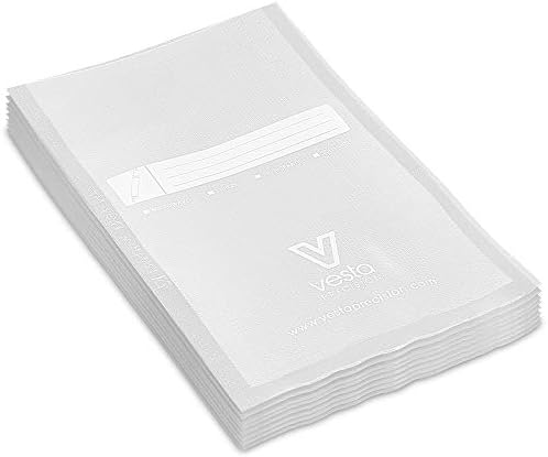  Uum Seal Bags | Clear And Embossed | 11x16 Inch | Gallon | 100 Vacuum Bags Per Pack | Great For Food Storage And Sous Vide