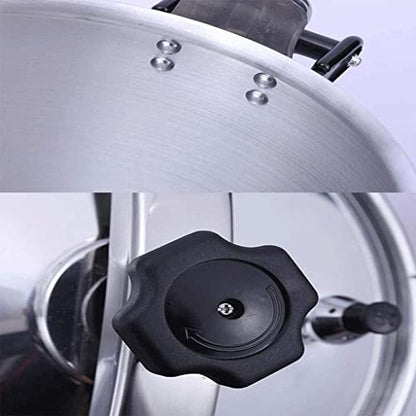  Pressure Cooker- Programmable Pressure Cooker, Slow Cooker,Rice Cooker,Steamer,Saute，Family Best Choice (Color : Silver, Size : 28CM)