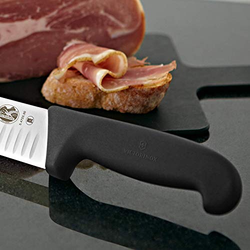 Victorinox 12 Inch Fibrox Pro Slicing Knife With Granton Blade
