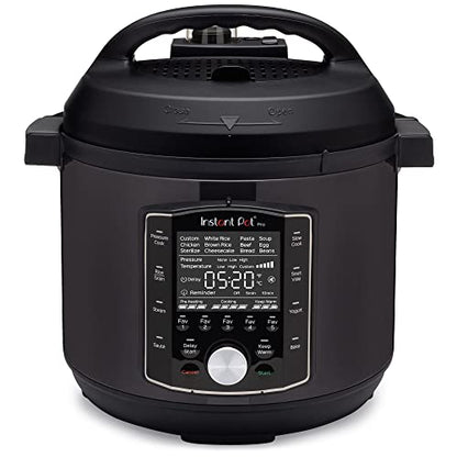  Ro 10-in-1 Pressure Cooker, Slow Cooker, Rice/Grain Cooker, 8 Quart & Ceramic Non Stick Interior Coated Inner Cooking Pot 8 Quart