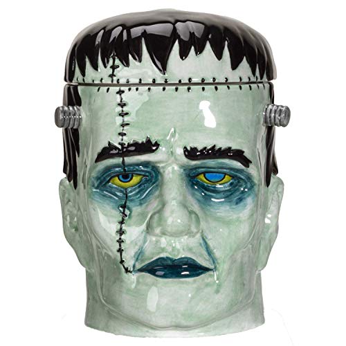  Frankenstein Head Ceramic Cookie Jar