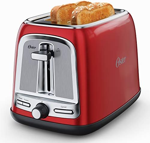 Oster® 2-Slice Toaster With Advanced Toast Technology, Stainless Steel