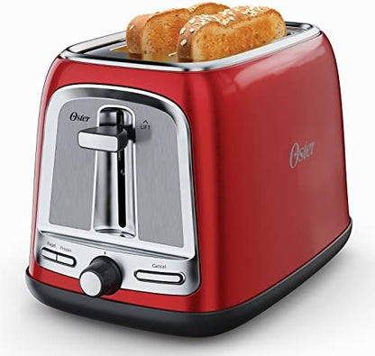 Oster® 2-Slice Toaster With Advanced Toast Technology, Stainless Steel