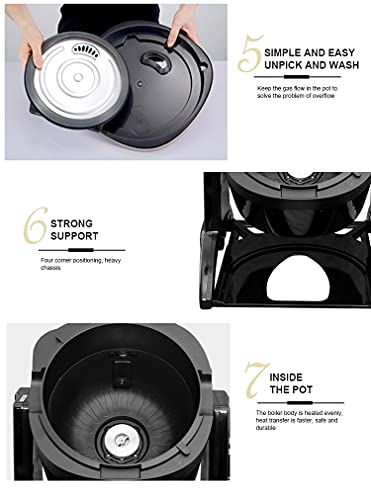  Automatic Intelligent Stirring Cooker Robot Chinese Auto 9L Capacity Induction Cooker For Restaurant Hotel
