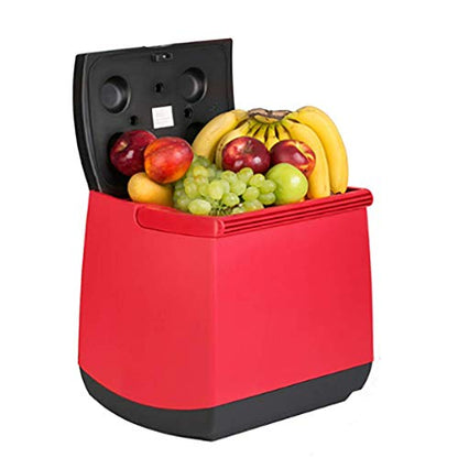  TONPOP 25L Mini Fridge Cooler Chiller And Warmer Outdoor Self-driving Office Dormitory Fresh-keeping Car Home Dual-use Mini Refrigerator Medicine Insulation Small Cooling And Heati
