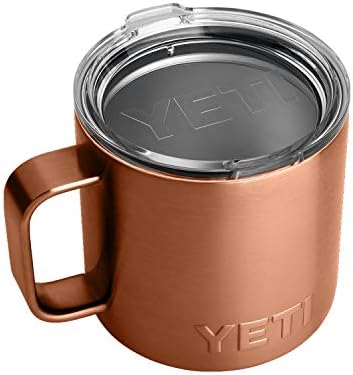 Yeti Rambler 14 Oz Stainless Steel Vacuum Insulated Mug With Lid
