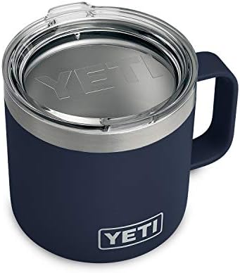 Yeti Rambler 14 Oz Stainless Steel Vacuum Insulated Mug With Lid
