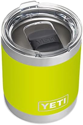 Yeti Rambler 10 Oz Lowball, Vacuum Insulated, Stainless Steel With MagSlider Lid, Black