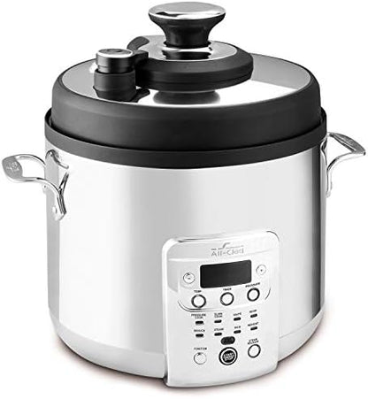 PC8 Precision Stainless Steel Pressure Cooker Cookware, 8.4-Quart, Silver