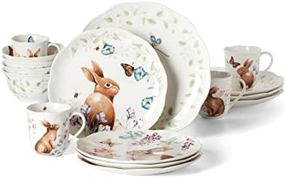 Lenox 893456 Butterfly Meadow Bunny Salt & Pepper
