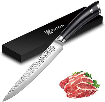  Carving Knife Razor Sharp Slicing Knife, 8 Inch Sushi Knife, High Carbon Stainless Steel Sashimi Knife With Ergonomic Handle For Carving Turkey Cutting Meats, Vegetables And Fruits