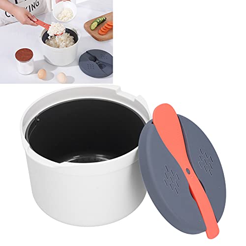  Kitchen Cookware, 2-Layer Rice Cooker Kitchen Supplies High Temperature For Microwave Oven