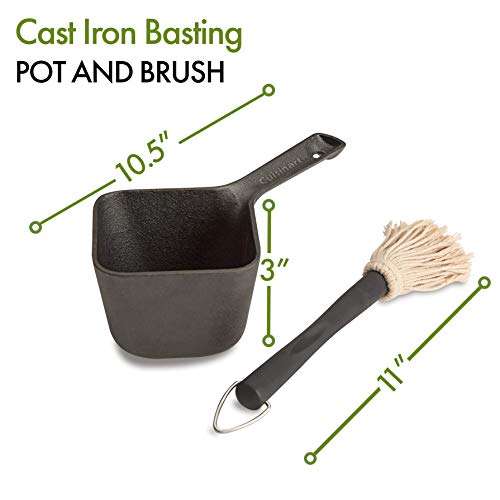  Cuisinart CBP-300 Cast Iron Basting Pot And Brush