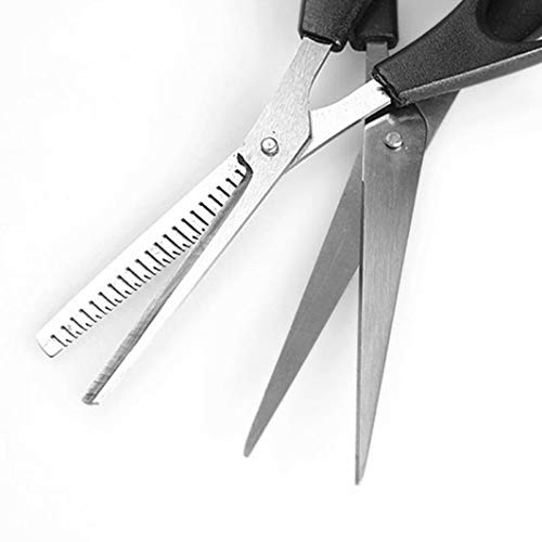  CHDHALTD Hair Cutting Kit,Hair Cutting Shears,Professional Hairdressing Scissors,Hair Thinning Scissors,3Pcs Hair Cutting Thinning Hairdressing Set Styling Tool Hairdressing Comb
