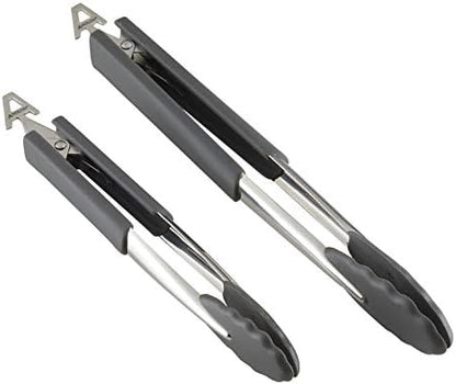  SureGrip Nonstick Utensil Kitchen Cooking Tools Set, 6 Piece, Graphite