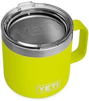 Yeti Rambler 14 Oz Stainless Steel Vacuum Insulated Mug With Lid