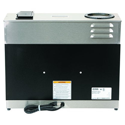 BUNN® 04275.0031 VPS 12-Cup Pourover Commercial Coffee Brewer, With 3 Warming Stations (120V/60/1PH)
