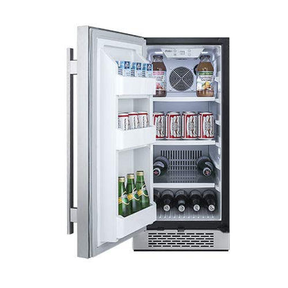  3.3 Cu Ft Built-In 15" Refrigerator - Left Hinge