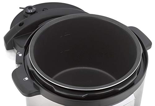  Zavor Select 6 Quart Electric Pressure Cooker And Rice Cooker With Non-stick Inner Cooking Pot And Brushed Stainless Steel Finish (ZSESE01)