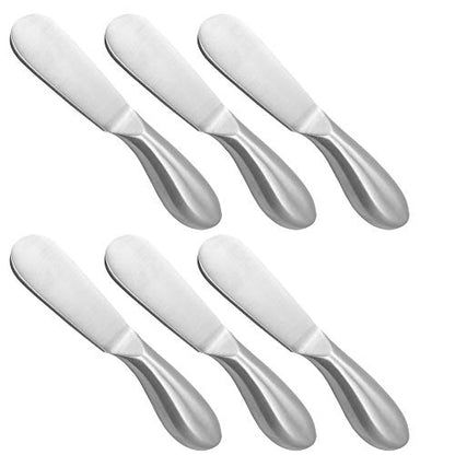  6 Pieces Cheese Spreader Set, FindTop Stainless Steel Multipurpose Cheese And Butter Spreader Knives