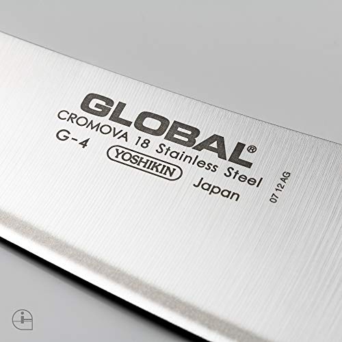 Global G-4, Classic 7 Inch Knife, Stainless Steel Oriental Chef's, 7", Stainles Steel