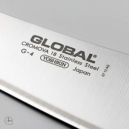 Global G-4, Classic 7 Inch Knife, Stainless Steel Oriental Chef's, 7", Stainles Steel