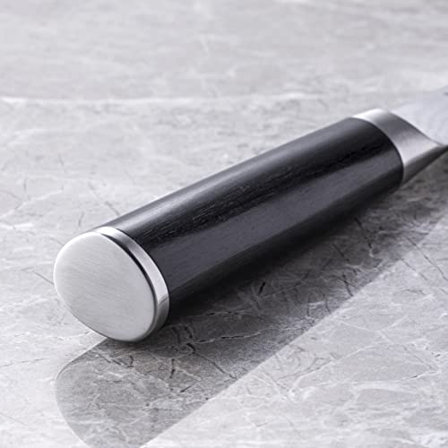  Cutlery Classic Bread Knife 9”, Long Serrations Glide Through Bread, Ideal For Cakes And Pastries, Authentic, Handcrafted, Japanese Serrated Kitchen Knife