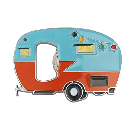  Bottle Opener Magnetic With Fridge Magnets Sticker,RV Camper Bottles Opener Caravan Bottle Beer Opener Unique Beer Gift Idea For Camper Lovers Cool Gadgets Outdoor Picnic Home Using