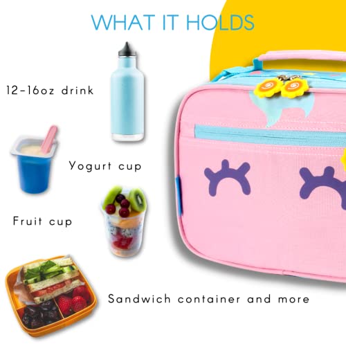  SIDE-KICK LUNCH BAG FOR SCHOOL OR TRAVEL (UNICORN)