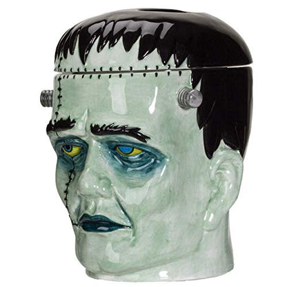  Frankenstein Head Ceramic Cookie Jar