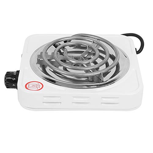  Electric Stove, 1000W Stainless Steel Portable Single Tube Electric Stove Home Electric Stove US Plug 110V