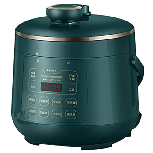  2.3L Electric Pressure Cooker, Intelligent Mini Ball Kettle Liner Pressure Cooker, Full Color LCD Rice Cooker/Steamer/Cooking/Heat Preservation And Sterilization