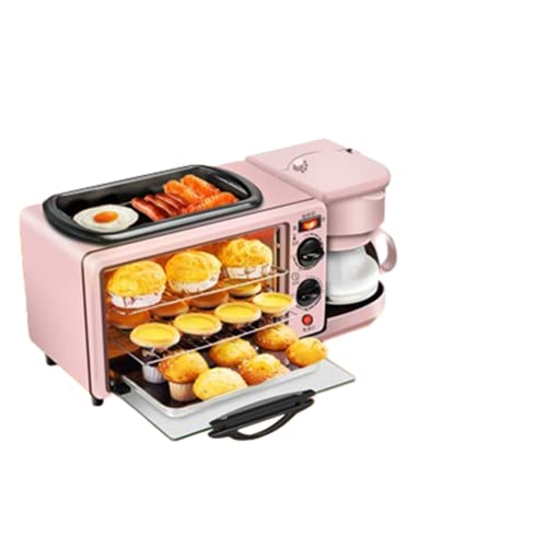  3-in-1 Breakfast Maker Home Electric Oven Bread Maker Multifunctional Toaster Sandwich Maker Measures 17.7 X 7 X 10.2 Inches Weight 141 Oz