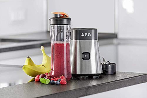 AEG ASBEB1 Mini Blender Extra Tritan Bottle (Compatible With Mini Blender SB2400 / SB2500 / SB4PS) Pack Of 1 (1 X 600 Ml)