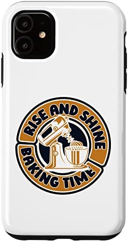  IPhone 12/12 Pro Rise And Shine Baking Time Baker Bread Expert Bakery Case